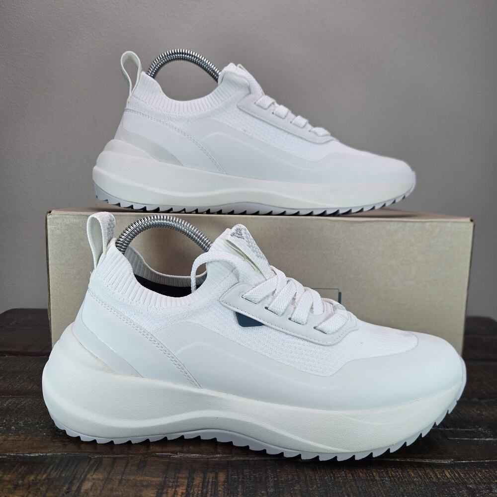 Vessi Stormburst Lowtop Womens Size 8 Waterproof Shoes Sneakers Hiking White